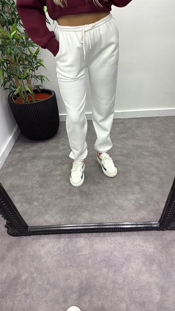 İnce Lastikli Şardonlu Eşofman