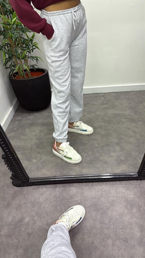 İnce Lastikli Şardonlu Eşofman