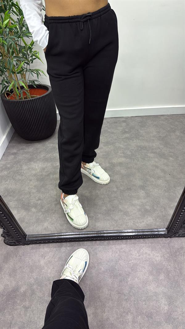 İnce Lastikli Şardonlu Eşofman