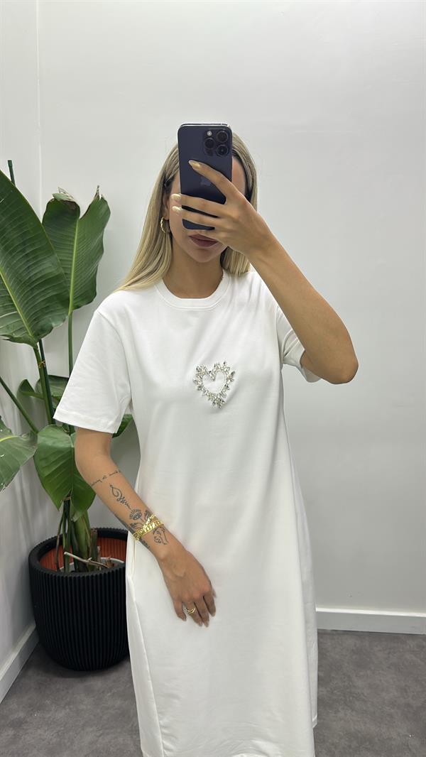 Kalpli Kompak Elbise