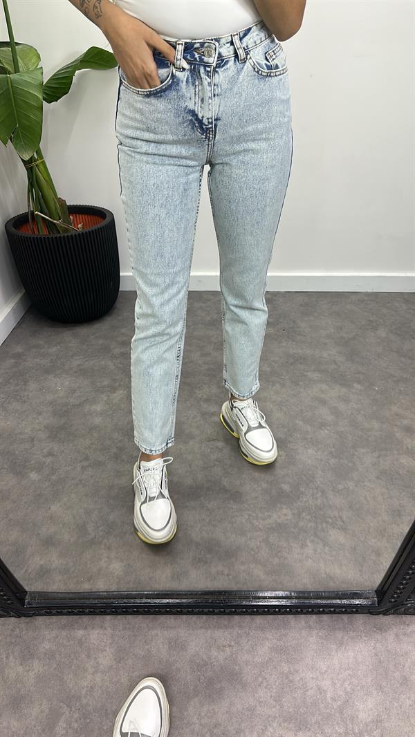 Kar Yıkama Straıght Jean