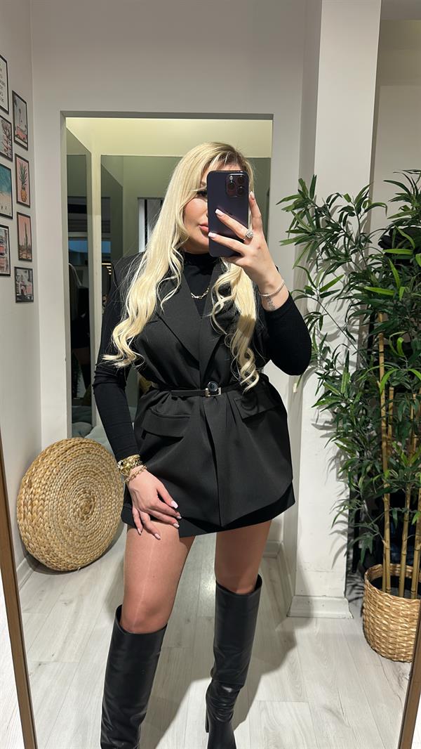 Kemerli Lüx Kalite Yelek