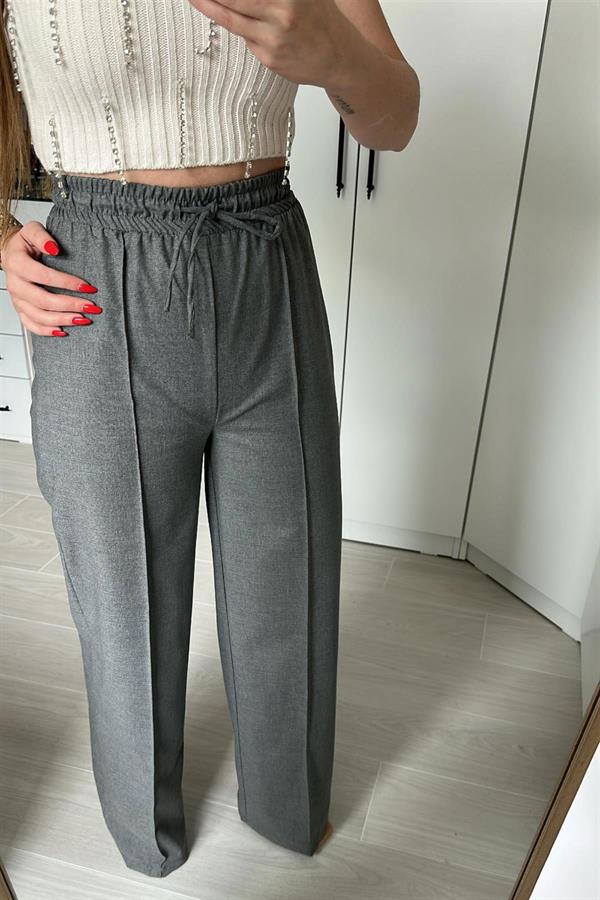 Bol Paça Kumaş Pantolon