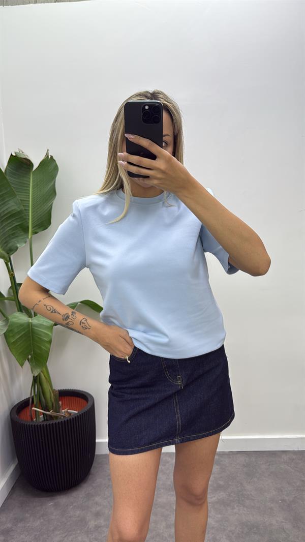 Kısa Kollu Basic T-Shirt
