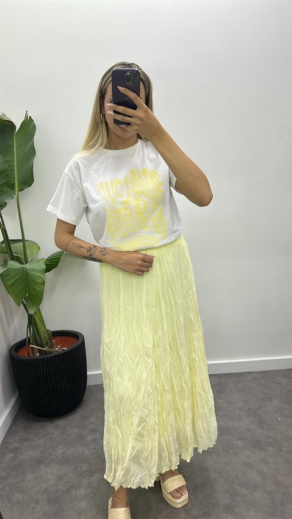 Love Papatya Desen T-Shirt