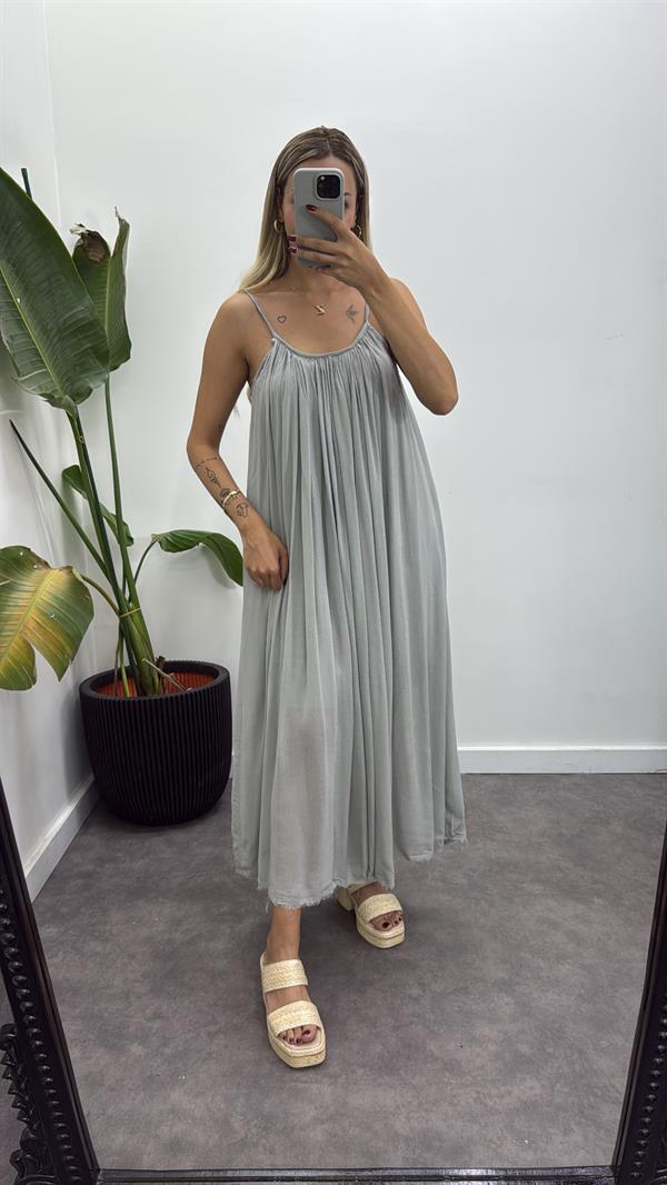 Lüx Askılı Elbise