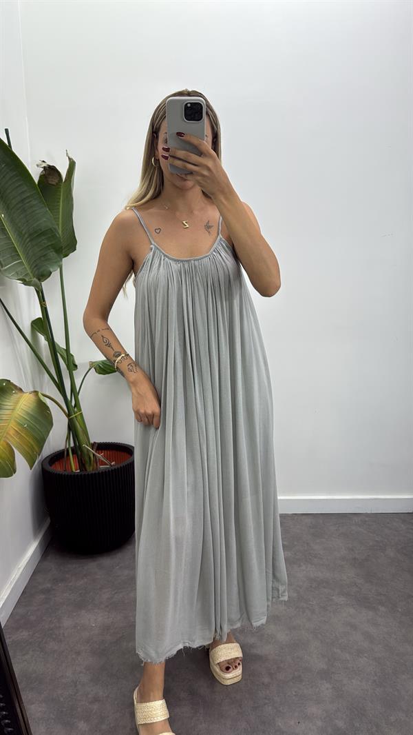 Lüx Askılı Elbise