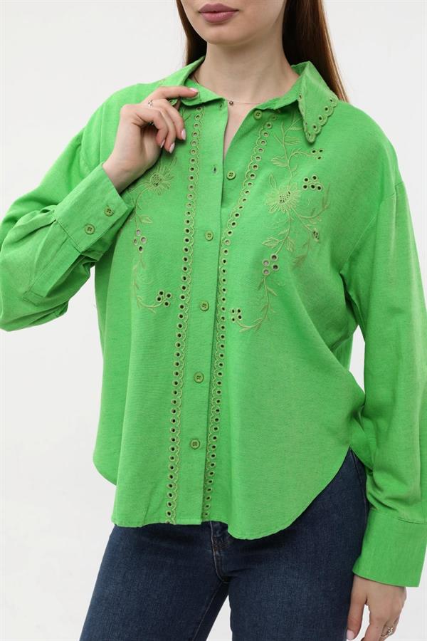 ÖNÜ NAKIŞLI GÖMLEK