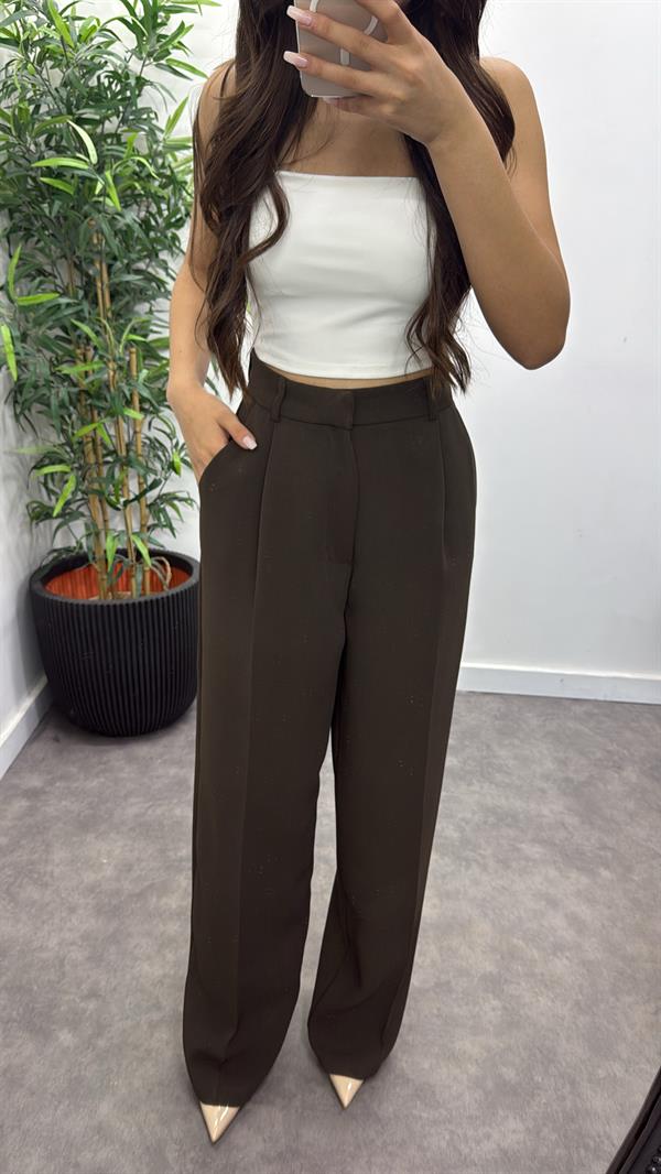 Palazzo Kumaş Pantolon