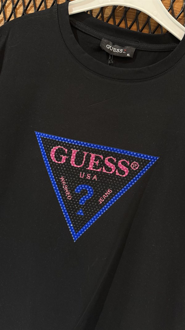 Premium Gues Taşlı Tişört