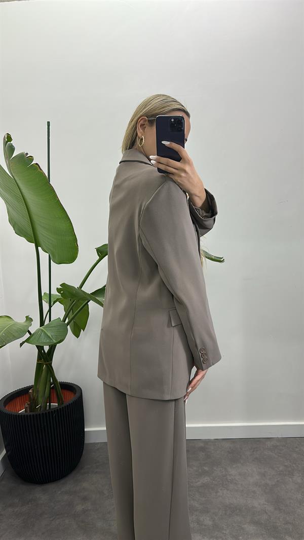Premium Tek Düğmeli Blazer Ceket