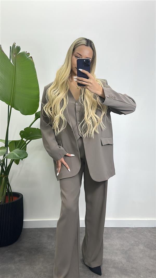 Premium Tek Düğmeli Blazer Ceket