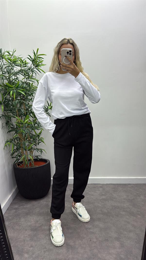 Şardonlu Üç İplik Eşofman