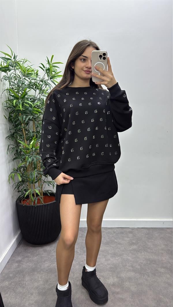 Taşlı Wang Sweat-Shirt