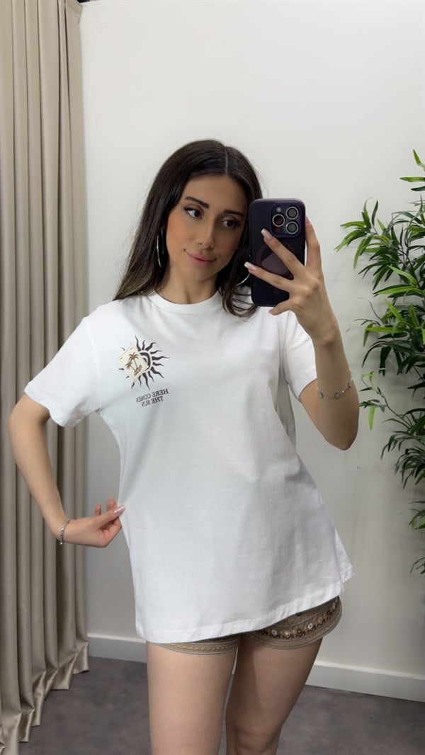 Yazılı Tasarım T-Shirt
