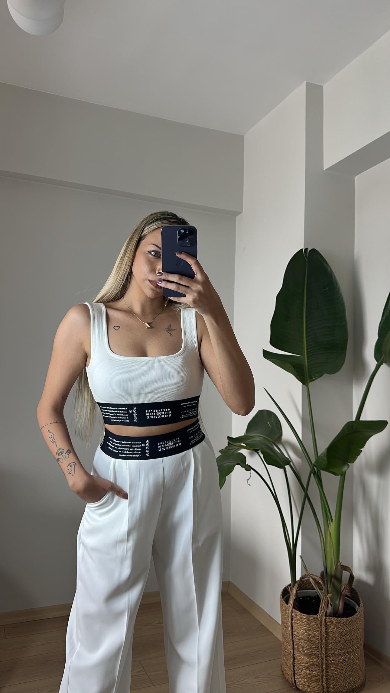 İçi Kaplı Bralet Crop