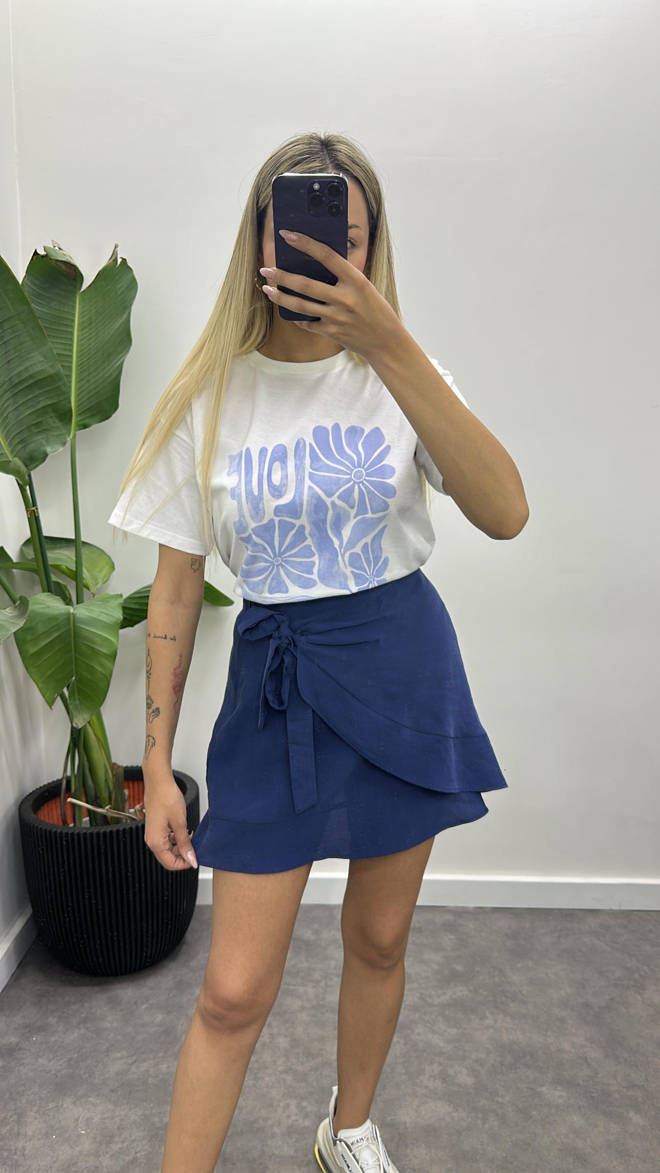 Love Papatya Desen T-Shirt