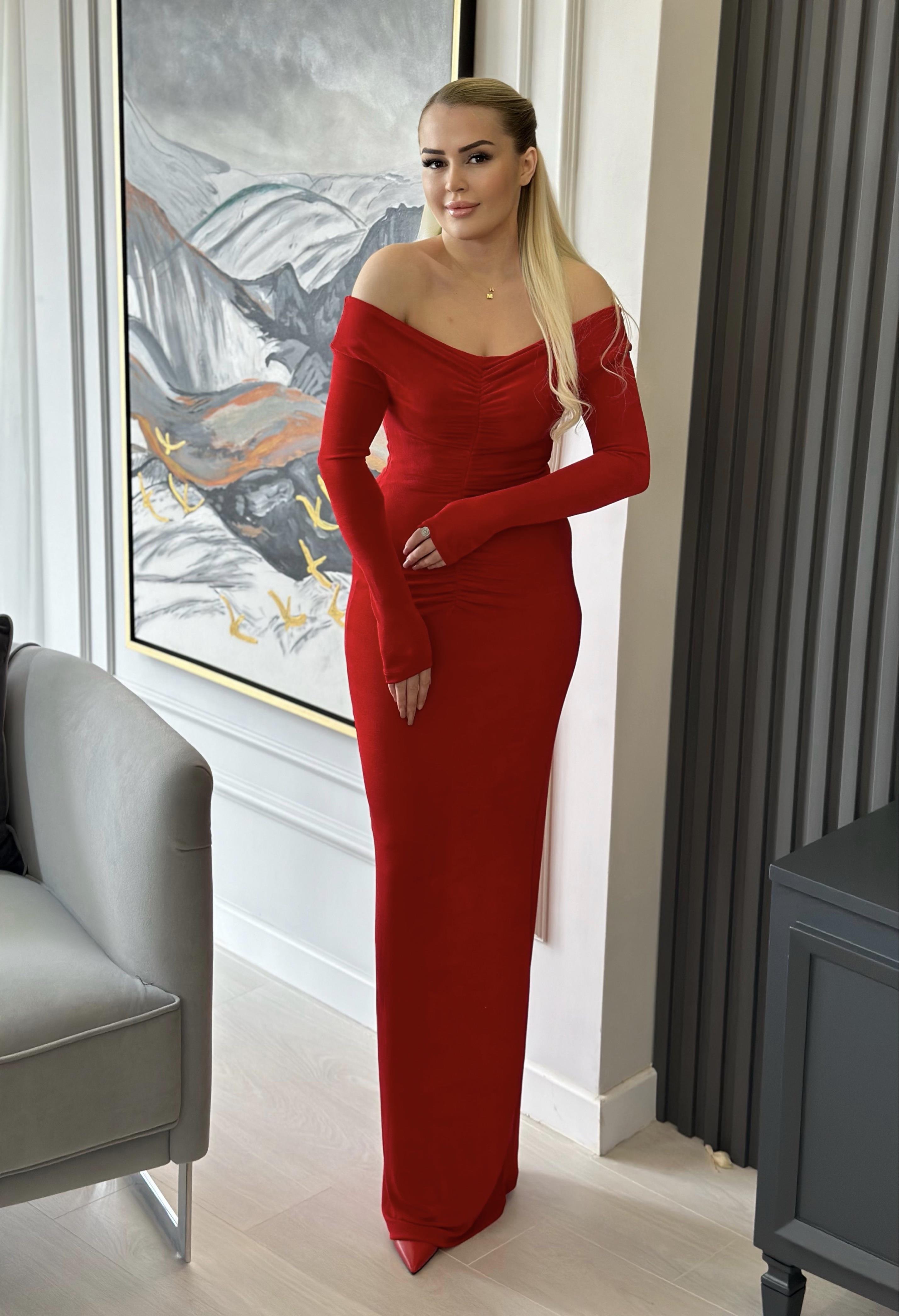 Madonna Yaka Buzzy Elbise