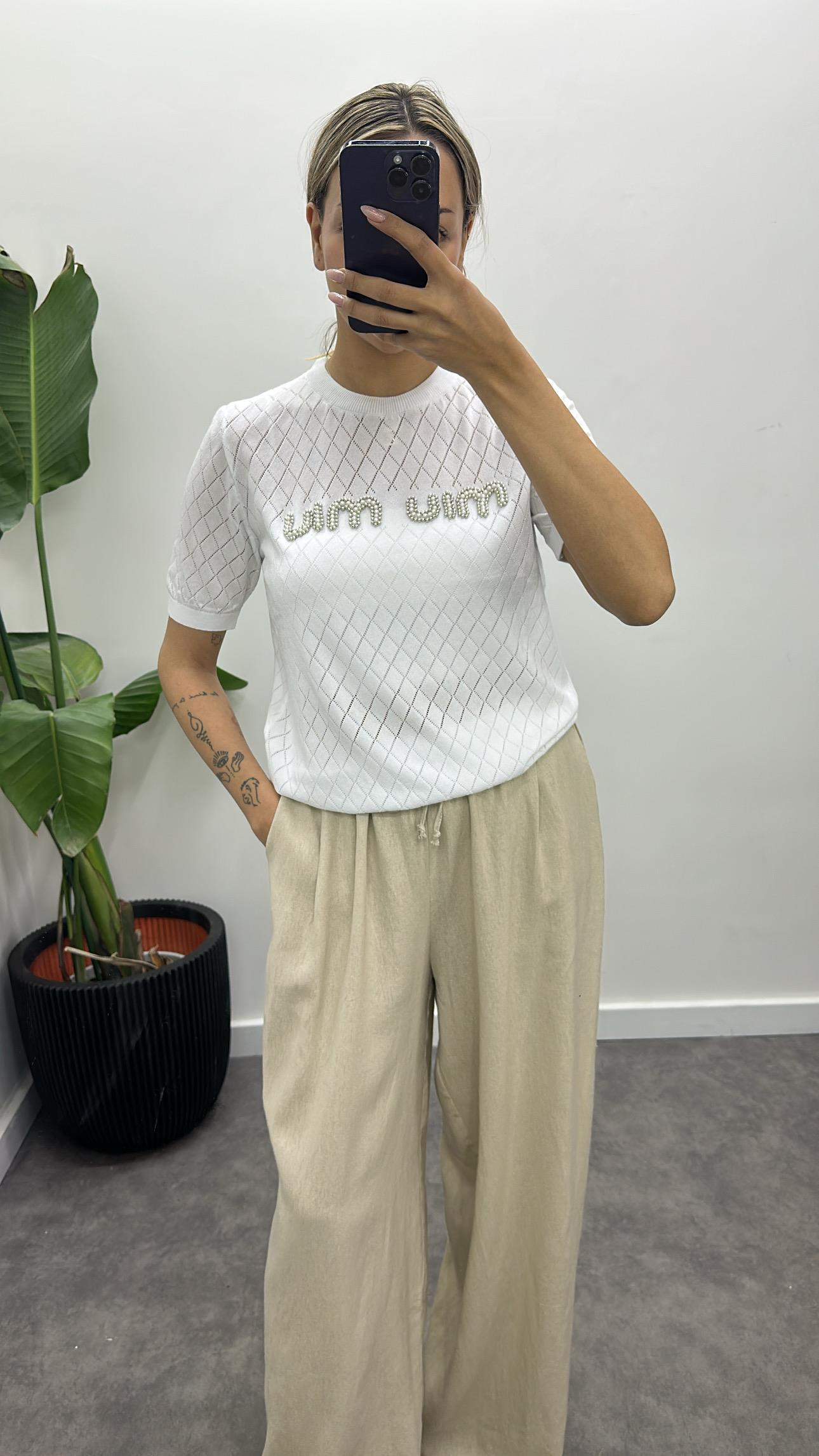 MiuMiu Merserize Triko Bluz