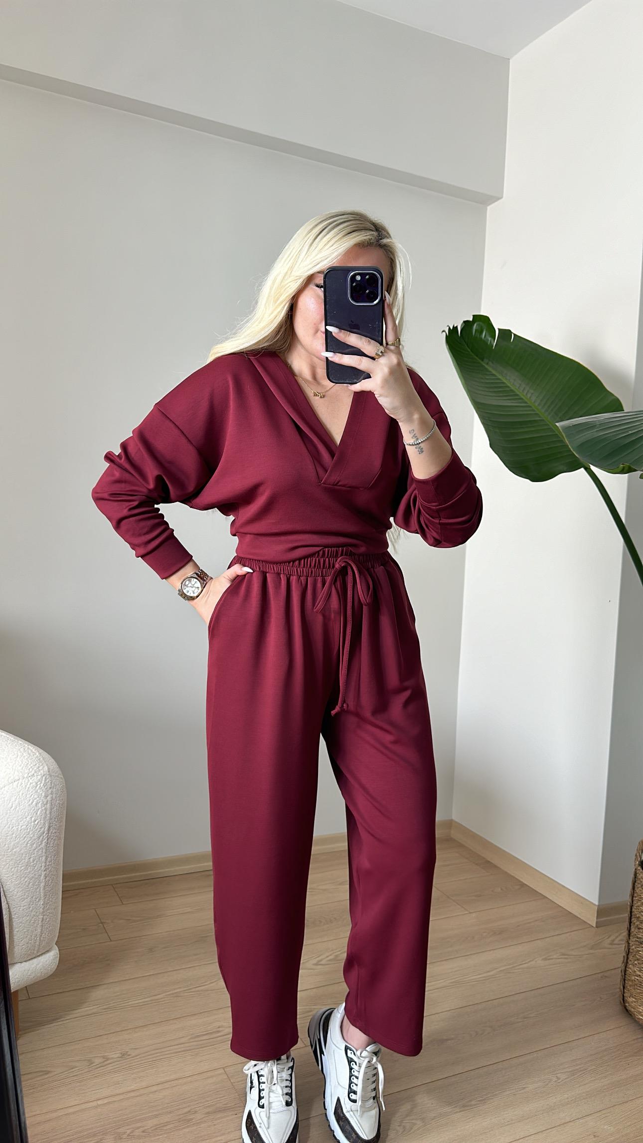 Modal Kapşonlu Takım