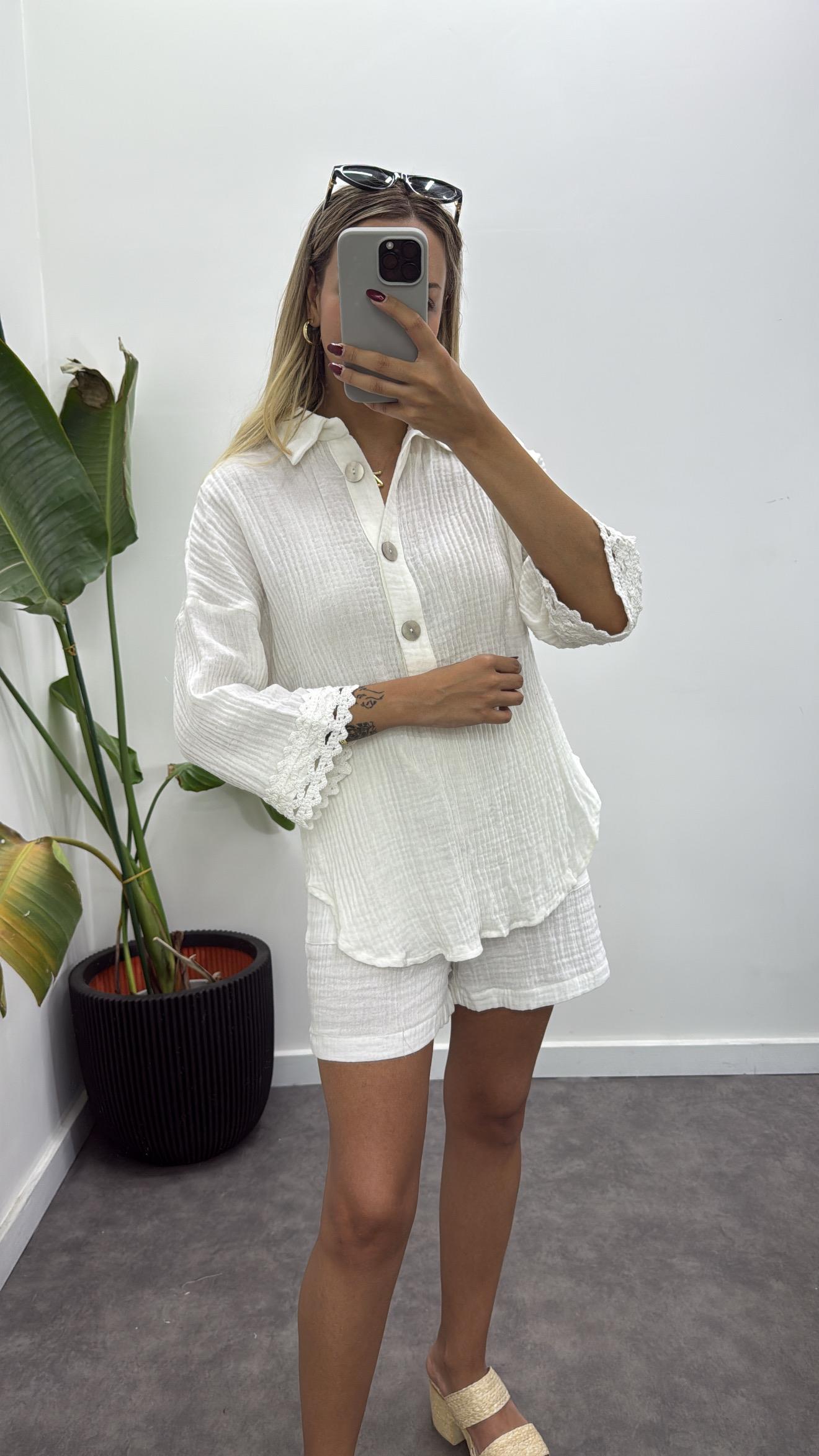 Müslin Güpürlü Takım