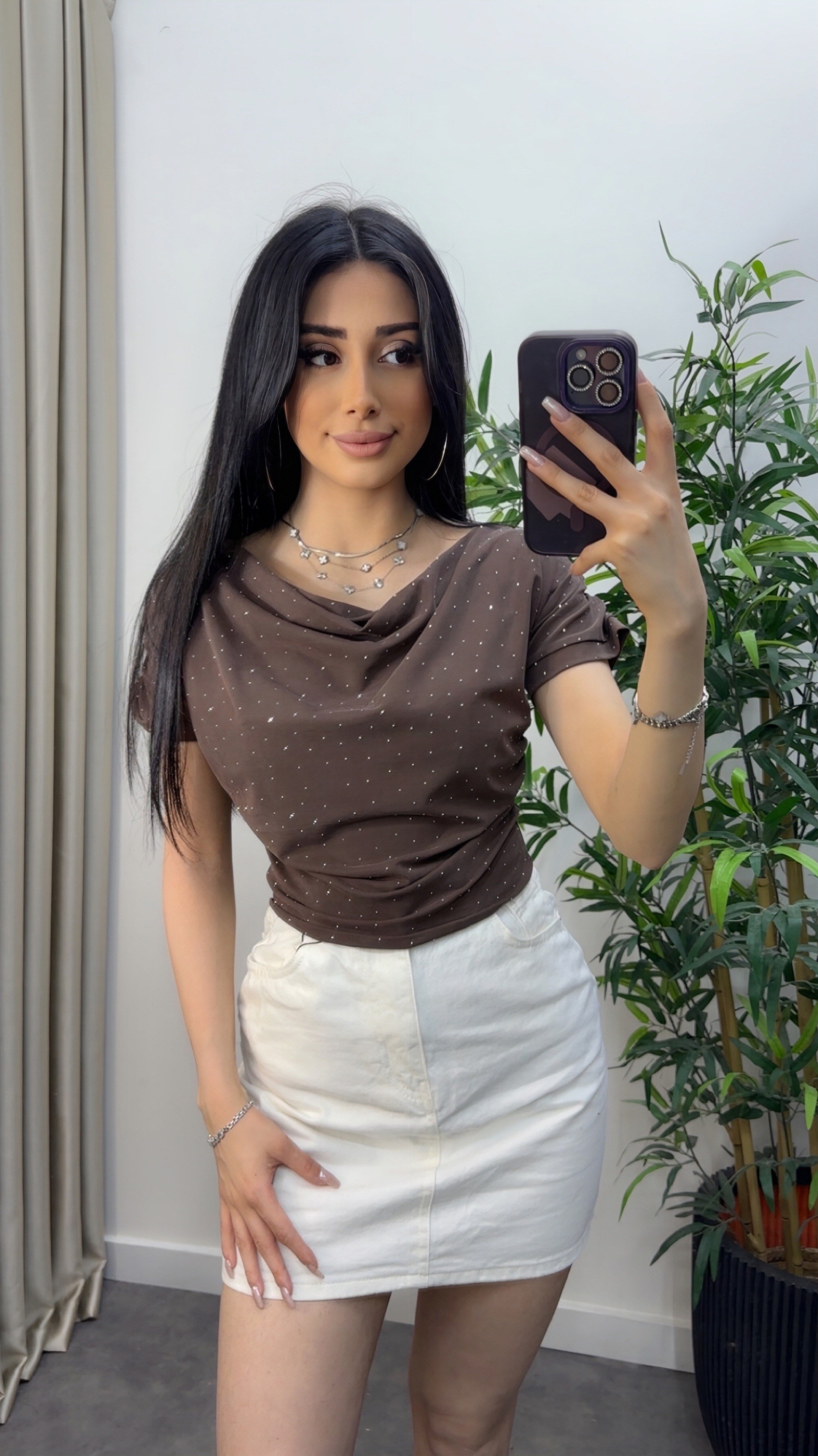 Taşlı Bluz