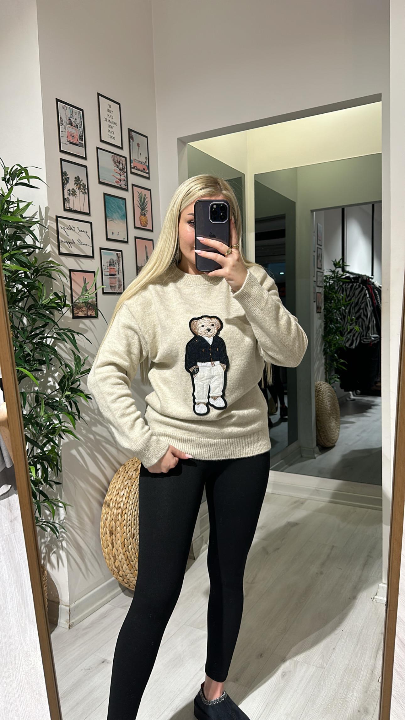 Tedy Bear Lüx Triko Kazak