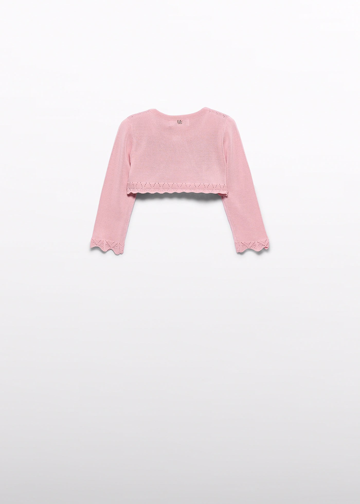 Mayoral Abel Lula Kız Bebek Merserize Bolero Pembe