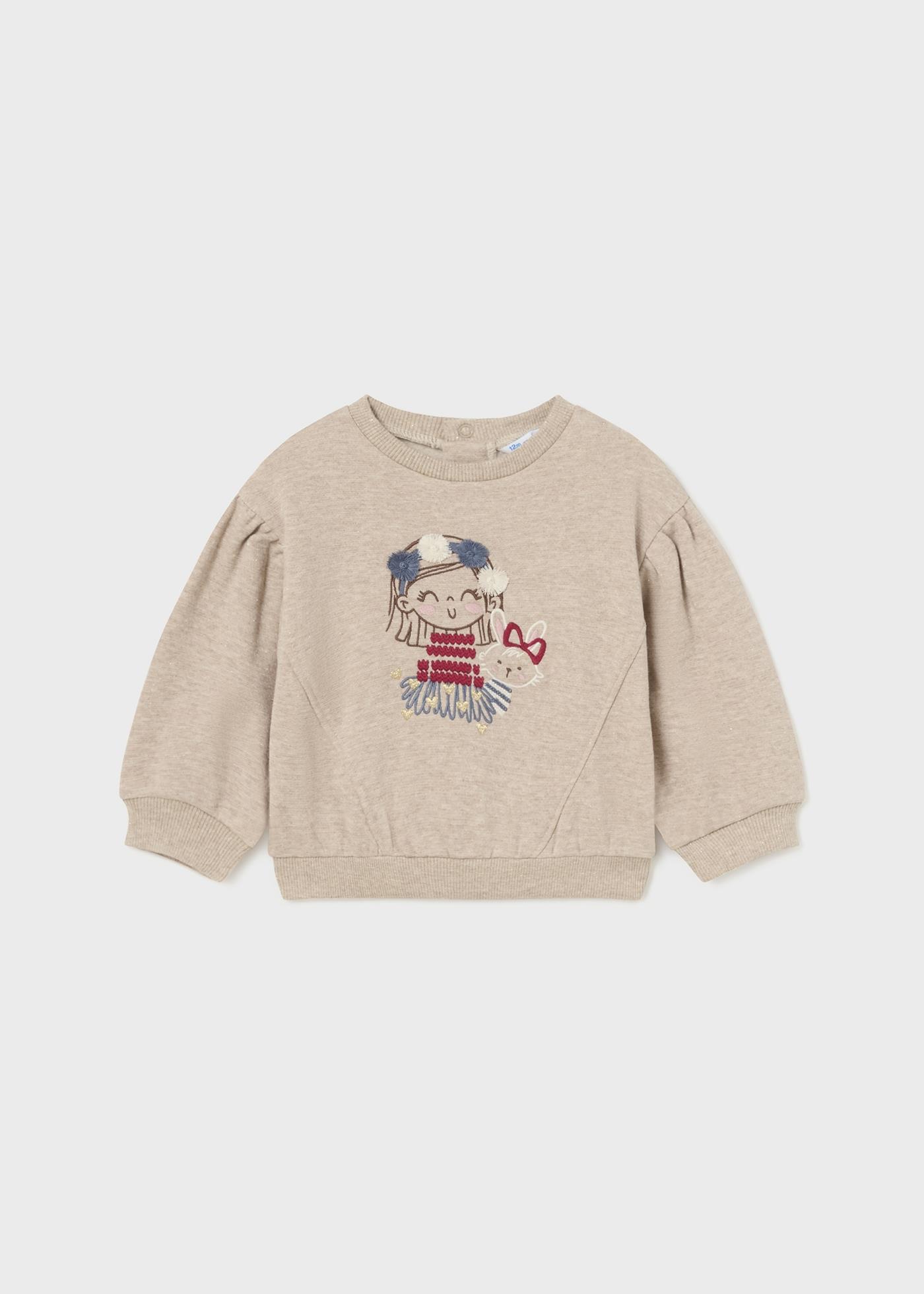 0-36 Ay Mayoral Kız Bebek Sweatshirt
