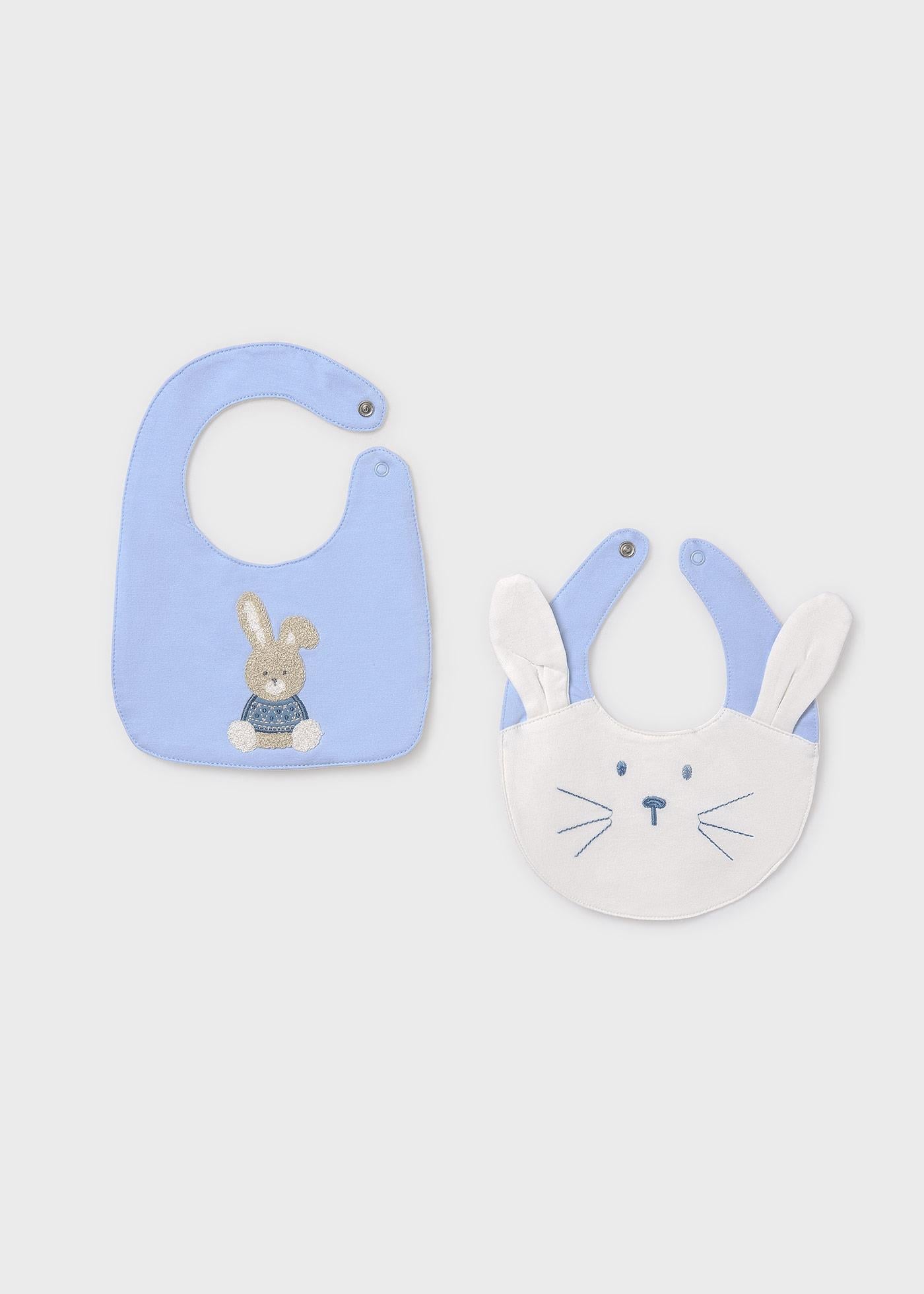 Mayoral Yenidoğan Bebek Pamuklu Mama Önlüğü Seti