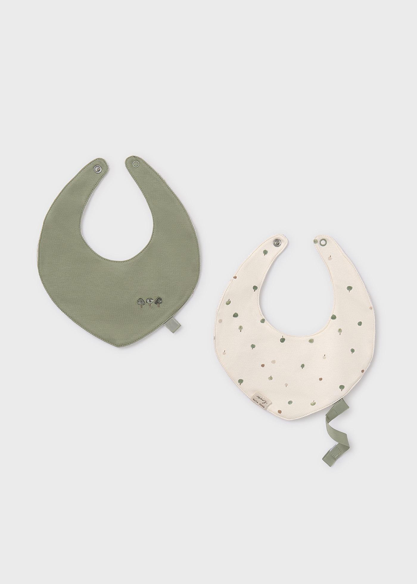 Mayoral Yenidoğan Bebek Pamuklu Mama Önlüğü Seti