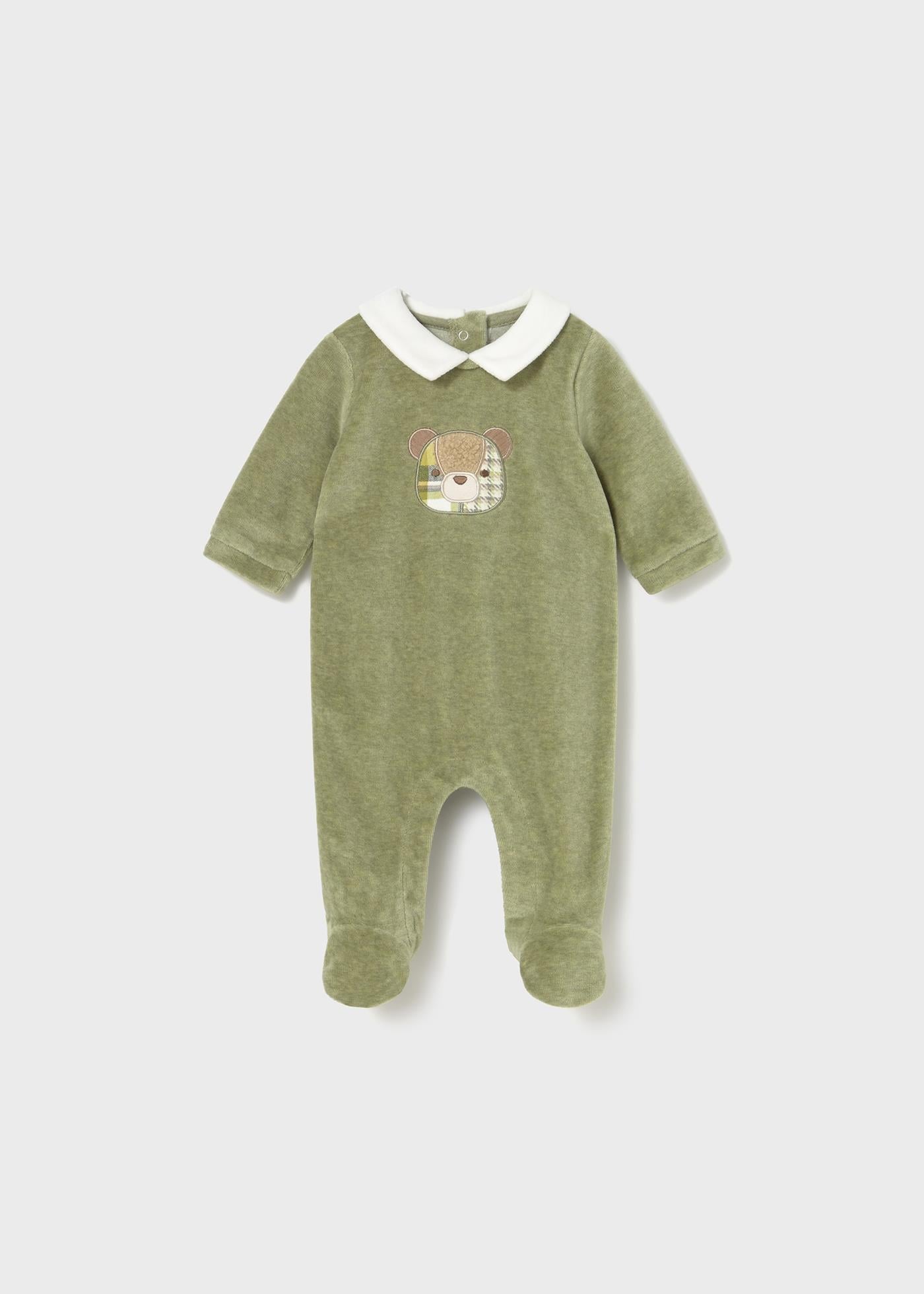 Mayoral Newborn Erkek Bebek Kadife Tulum