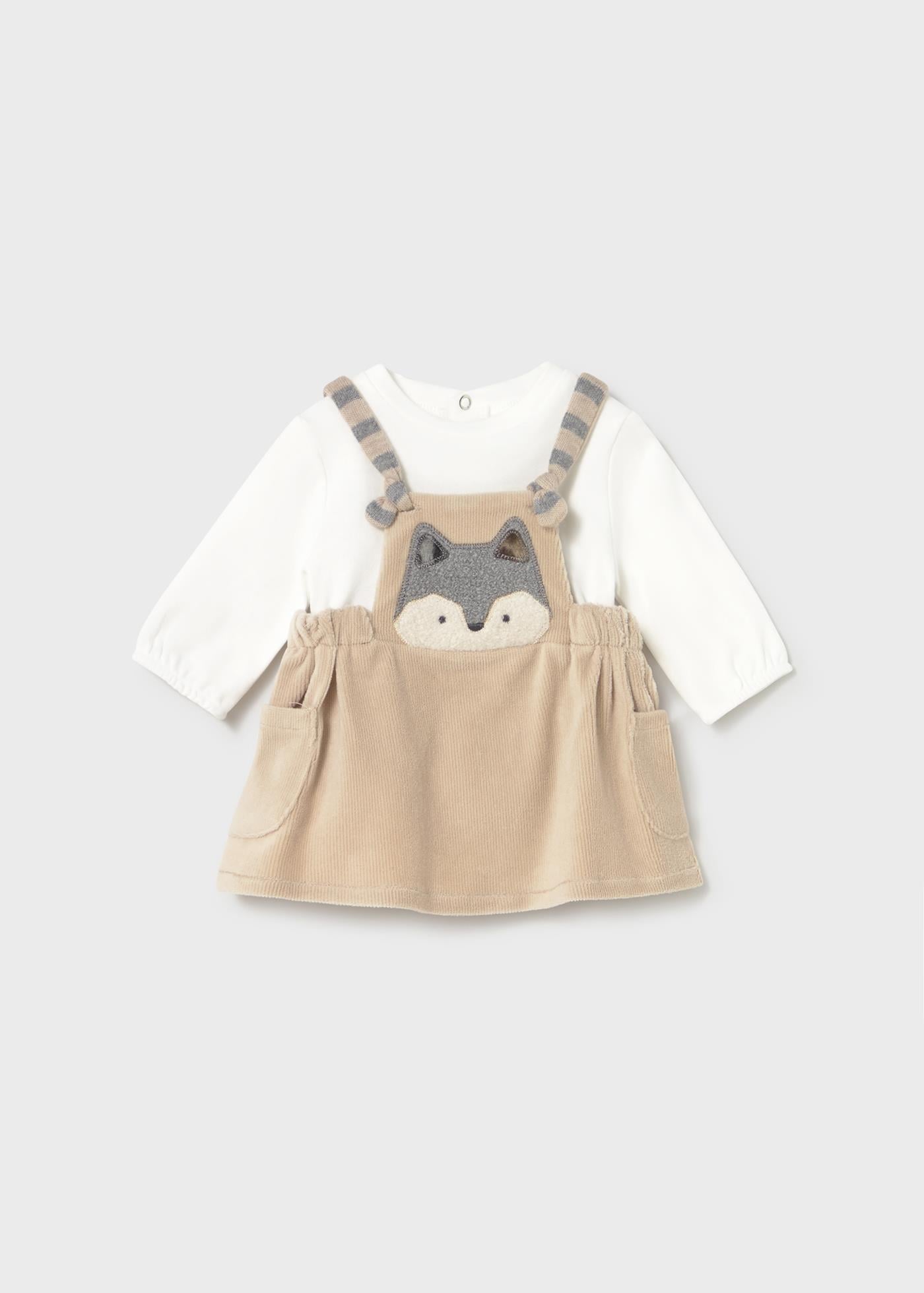 Mayoral Newborn Kız Bebek Elbise Takım