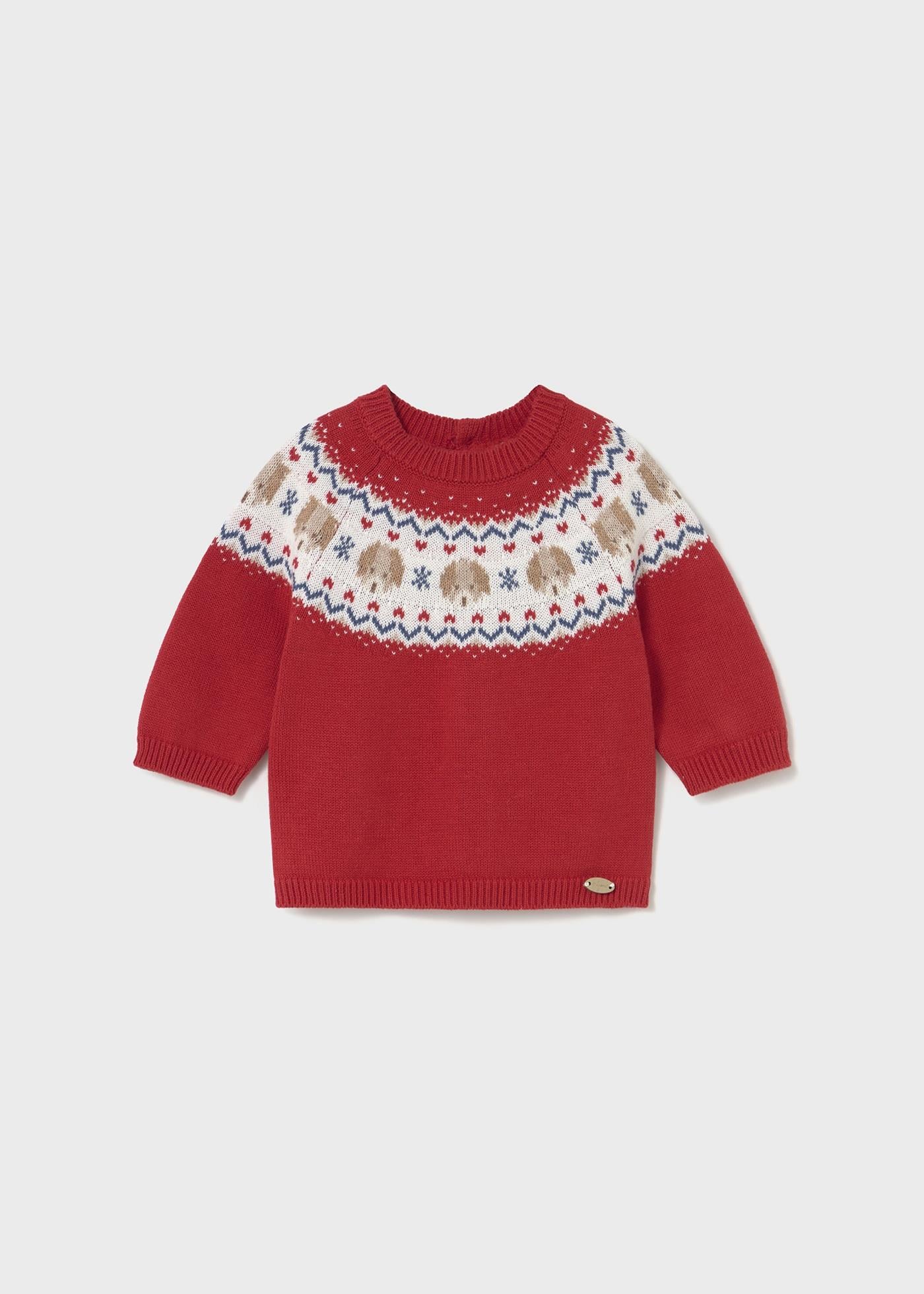 Mayoral Newborn Erkek Bebek Pamuklu Kazak