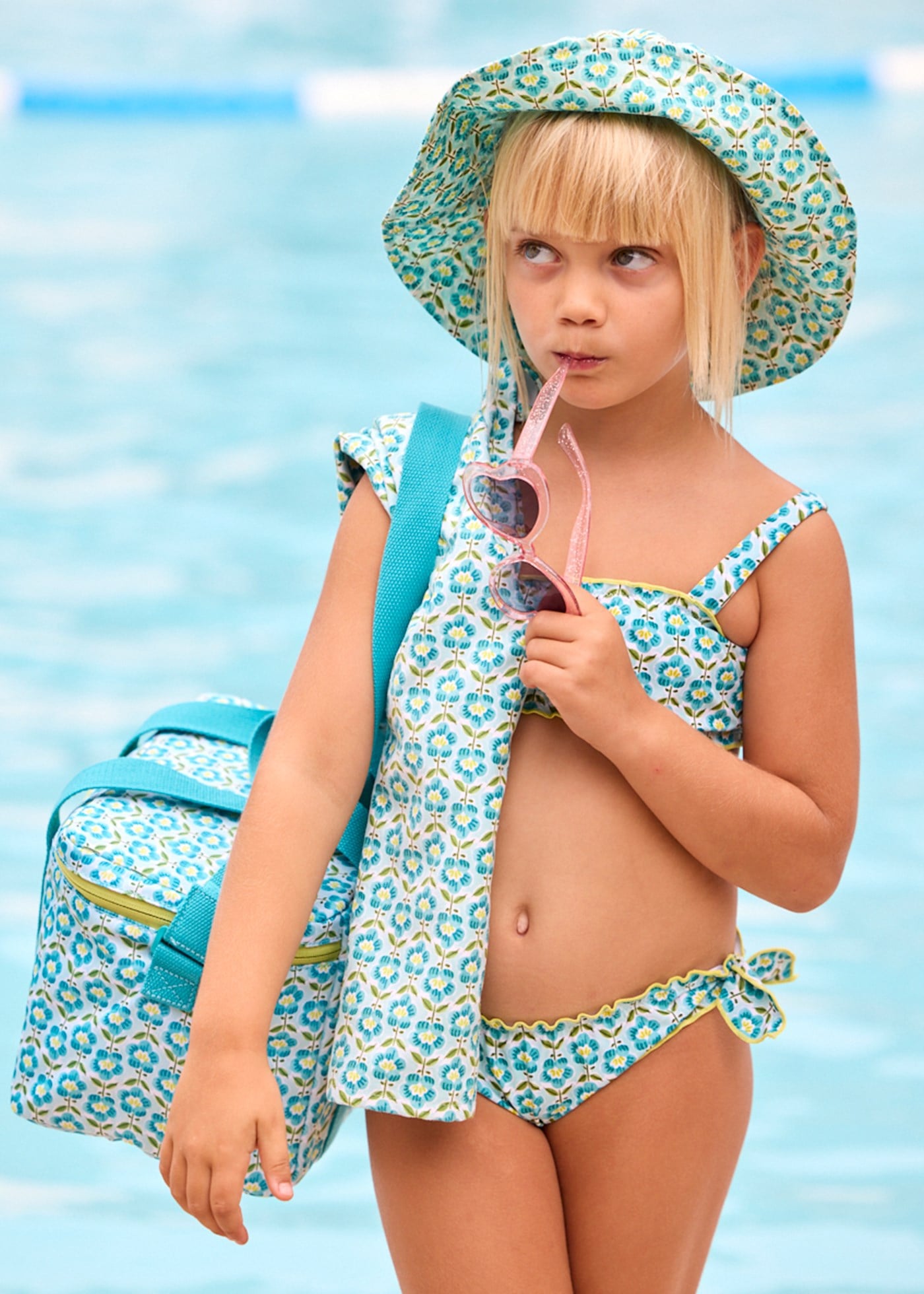 Mayoral Kız Çocuk Bikini Mayo Takım Yeşil