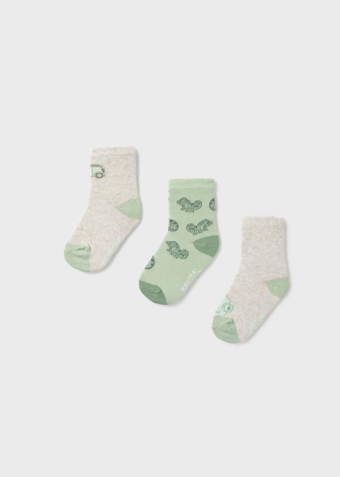Mayoral Erkek Bebek Üçlü Çorap Set Yeşil