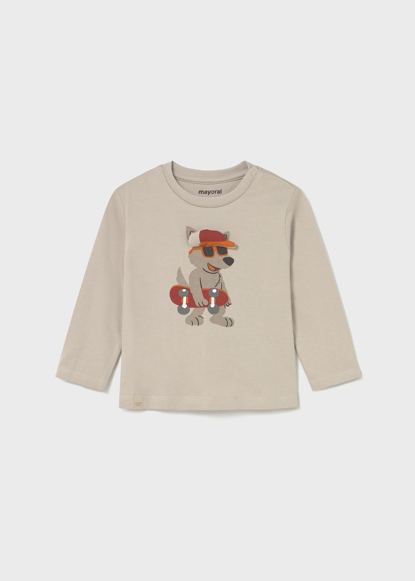Mayoral Erkek Bebek Baskılı Sweatshirt