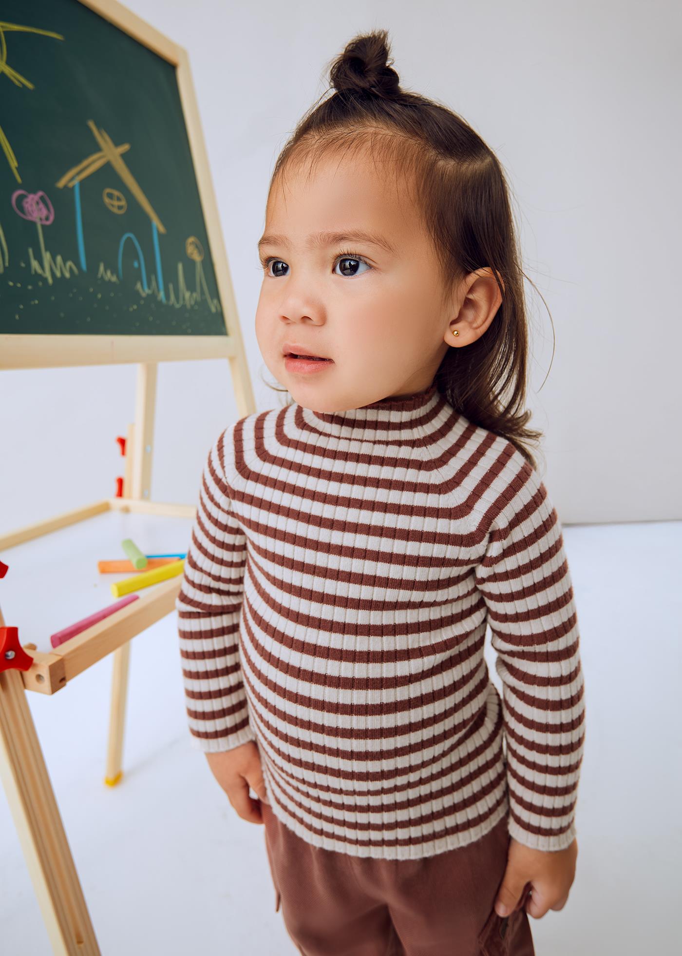 Mayoral Kız Bebek Balıkçıyaka Örme