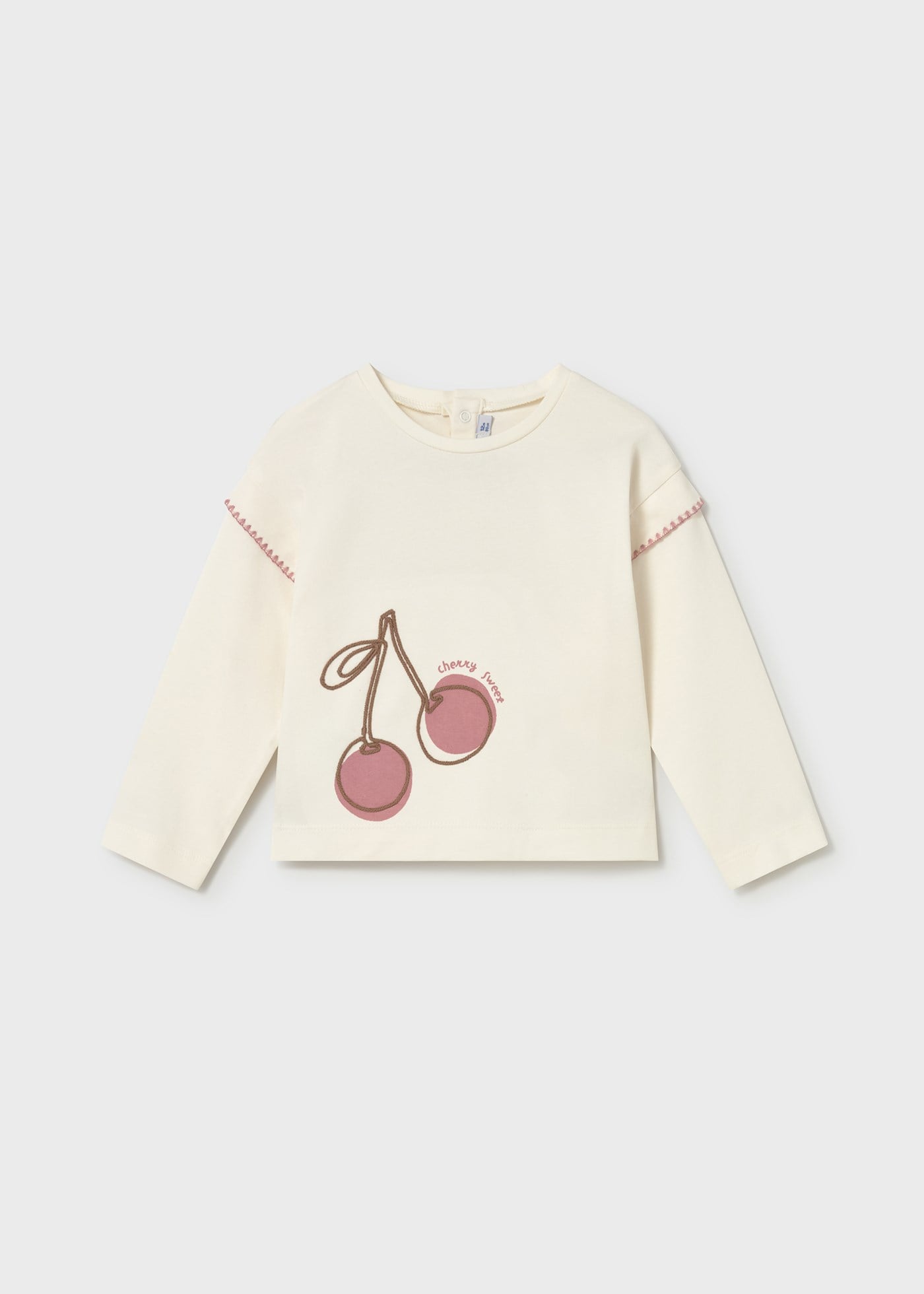Mayoral Kız Bebek Sweatshirt Bej