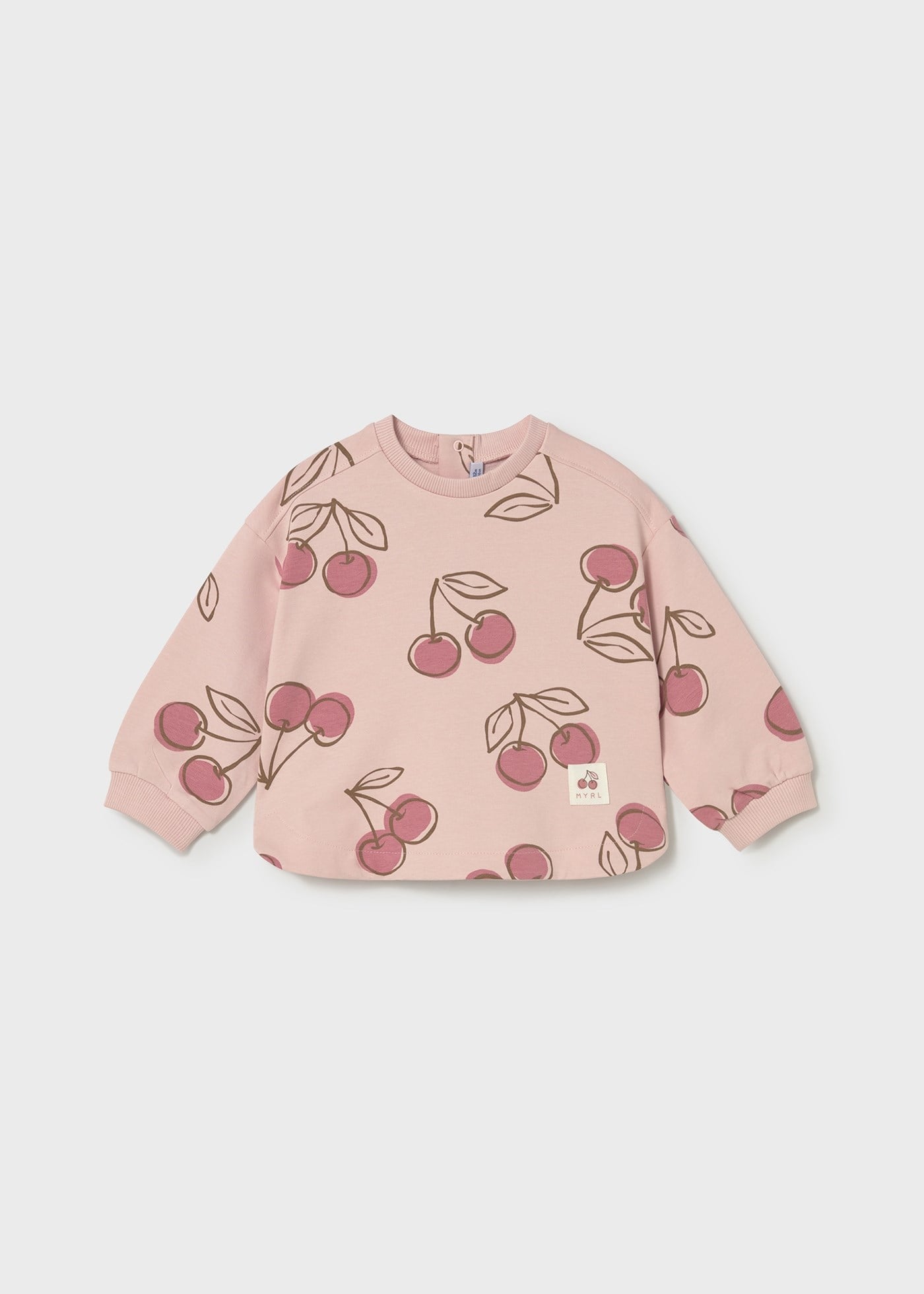 Mayoral Kız Bebek Sweatshirt Pembe