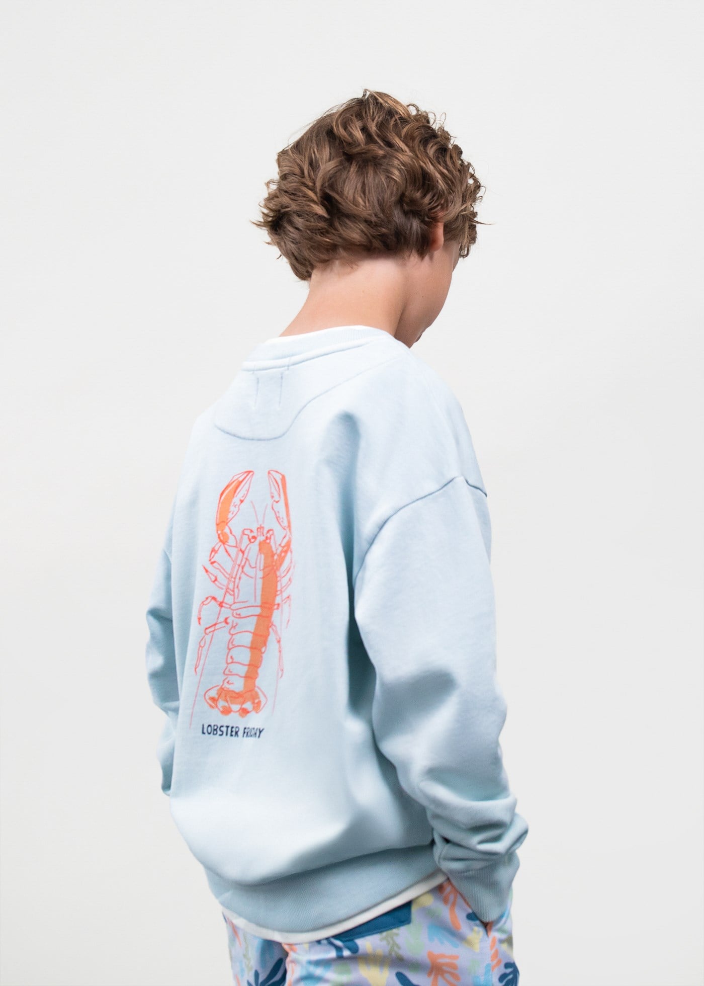 Mayoral Boston Erkek Çocuk İki İplik Sweatshirt Mavi
