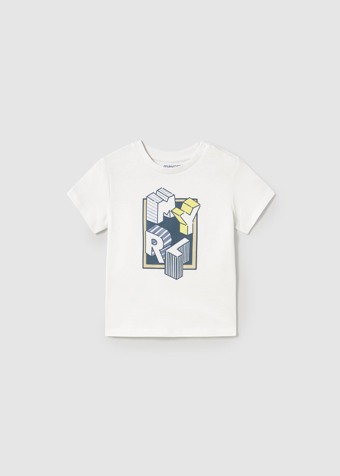Mayoral Erkek Bebek Baskılı Tshirt