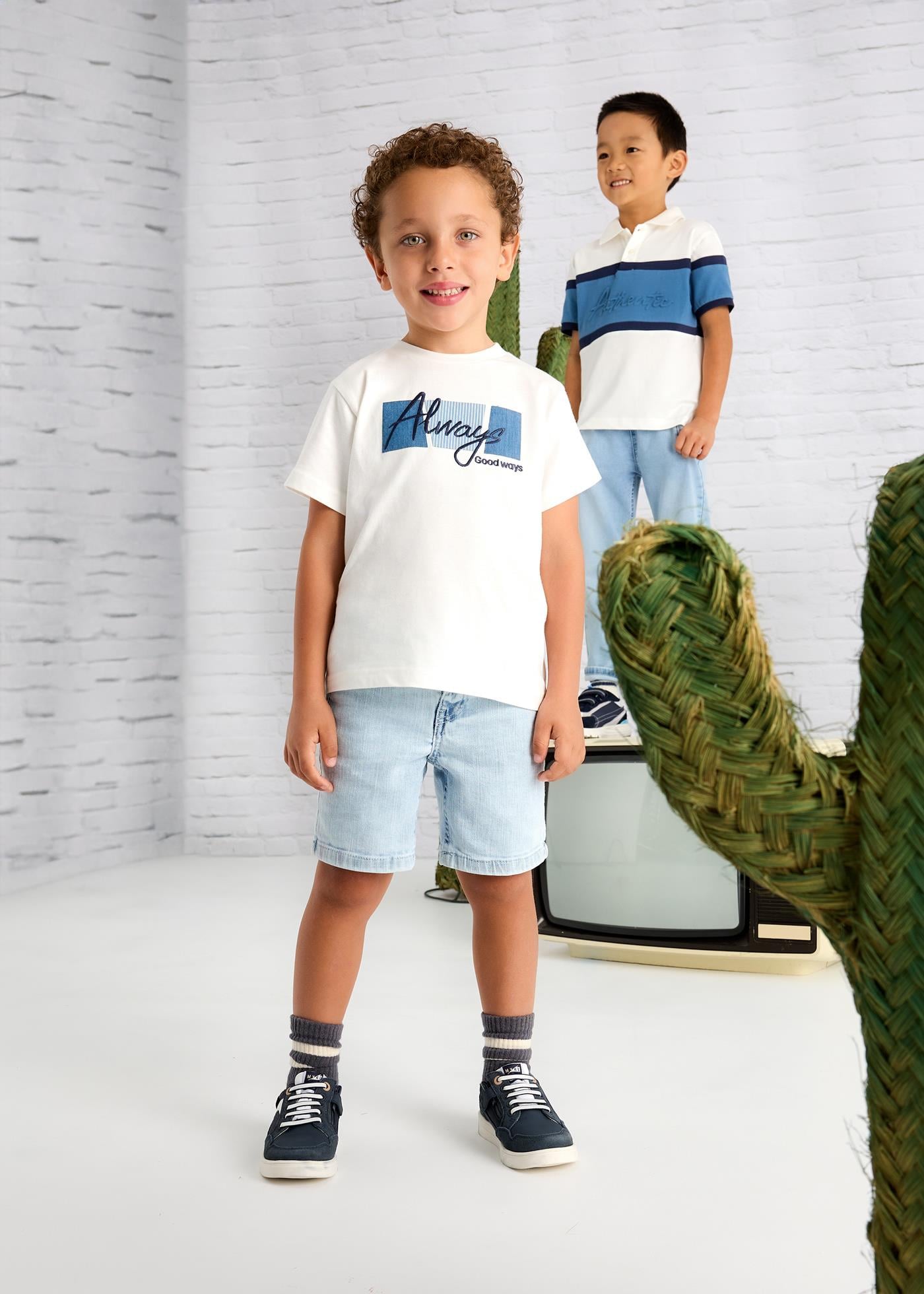 Mayoral Erkek Çocuk Baskılı Tshirt