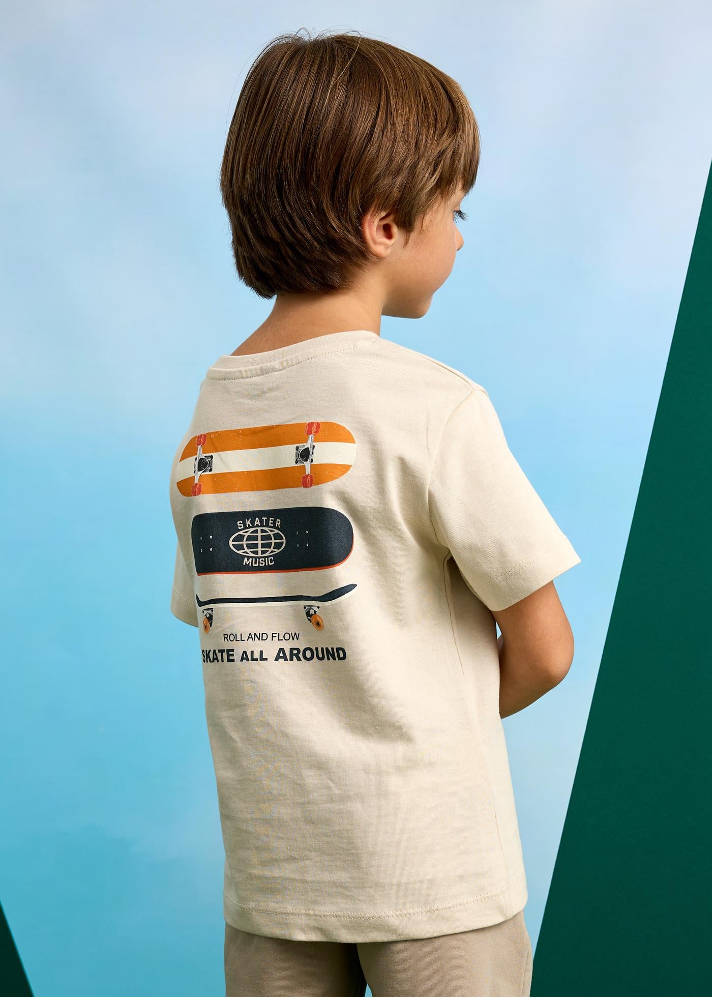 Mayoral Erkek Çocuk Baskılı Tshirt