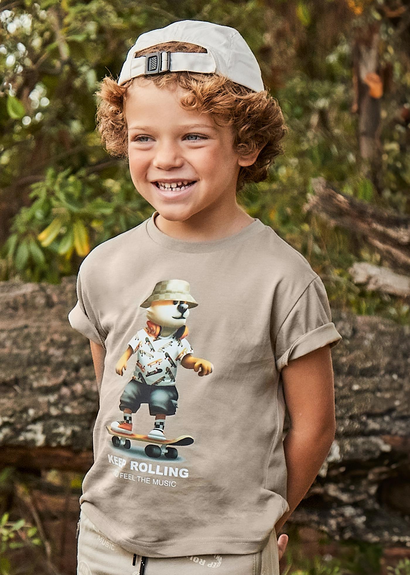 Mayoral Erkek Çocuk Baskılı Tshirt