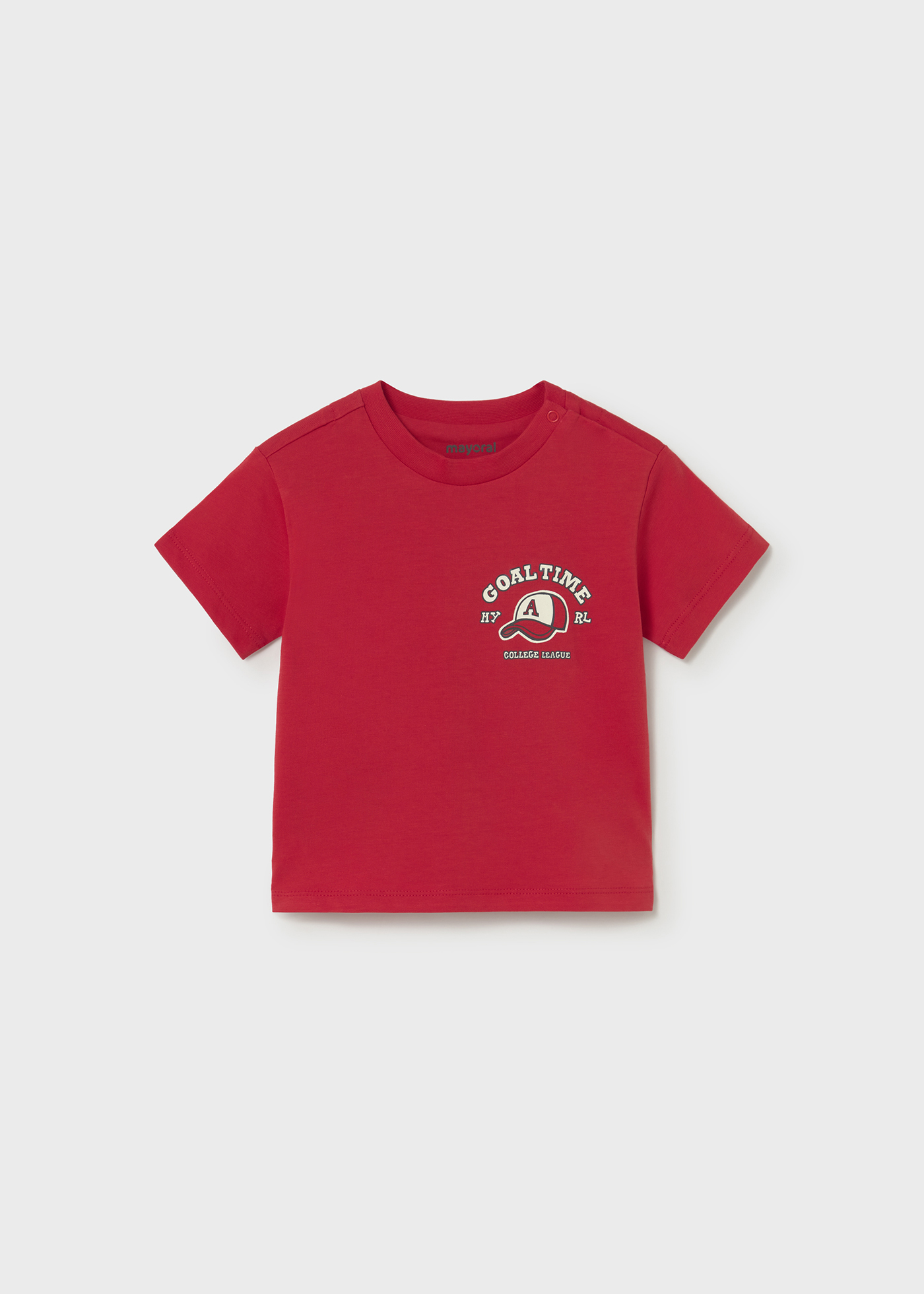 Mayoral Erkek Bebek Sırt Baskılı Tshirt Kırmızı