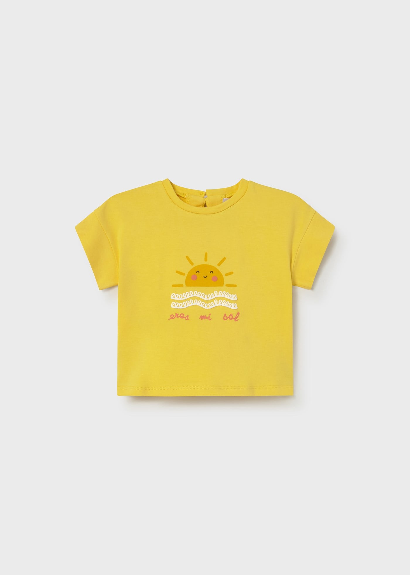 Mayoral Kız Bebek Baskılı Tshirt Sarı