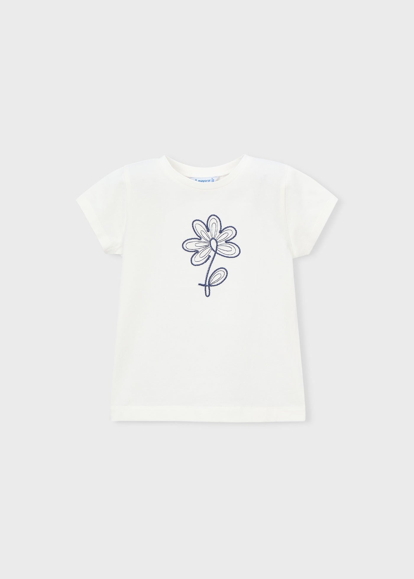 Mayoral Kız Çocuk Tshirt Krem