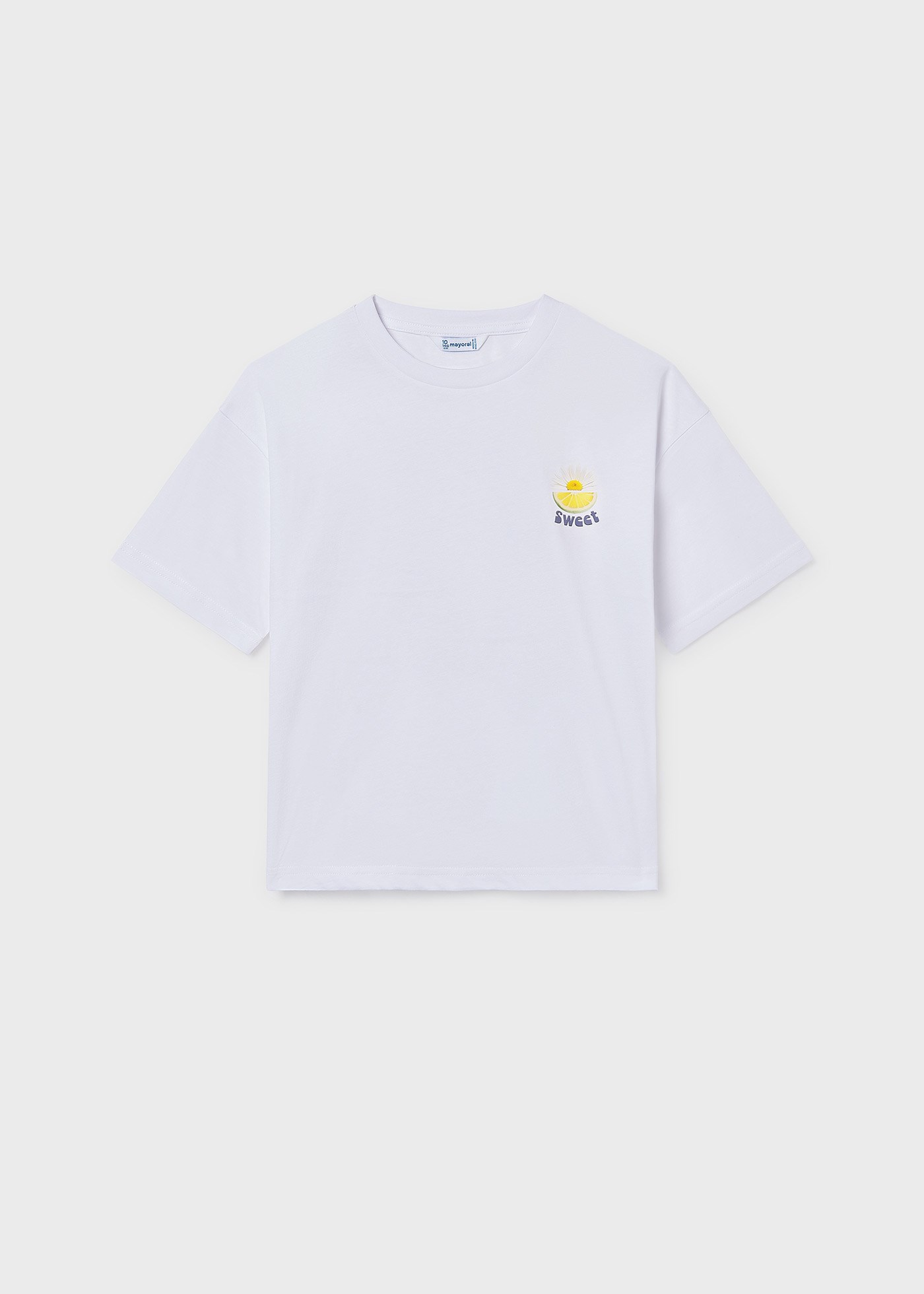 Mayoral Kız Çocuk Tshirt Beyaz