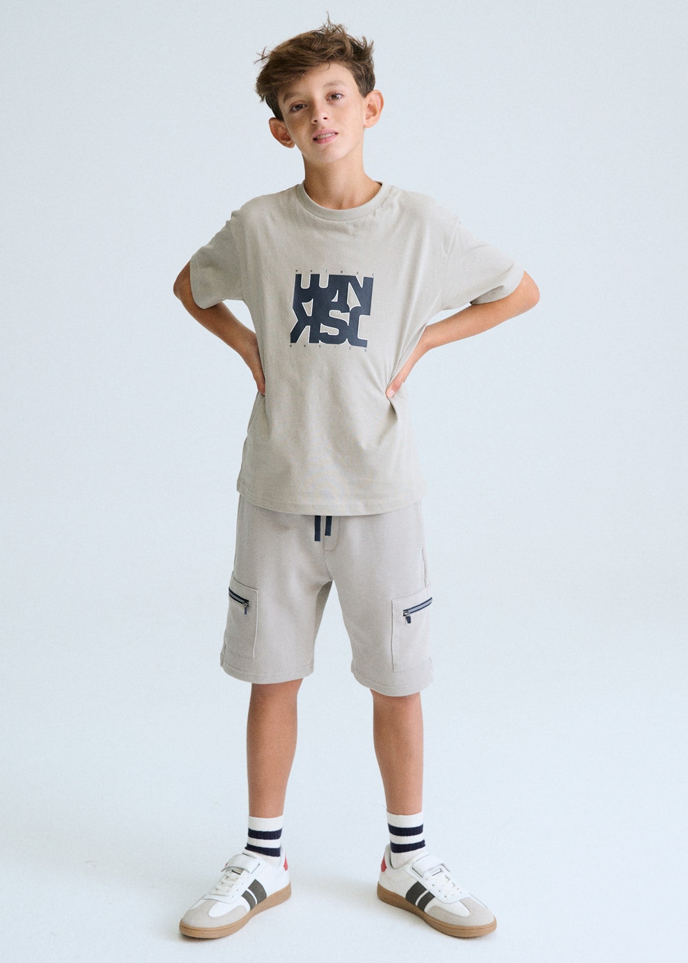 Mayoral Erkek Çocuk Tshirt Gri